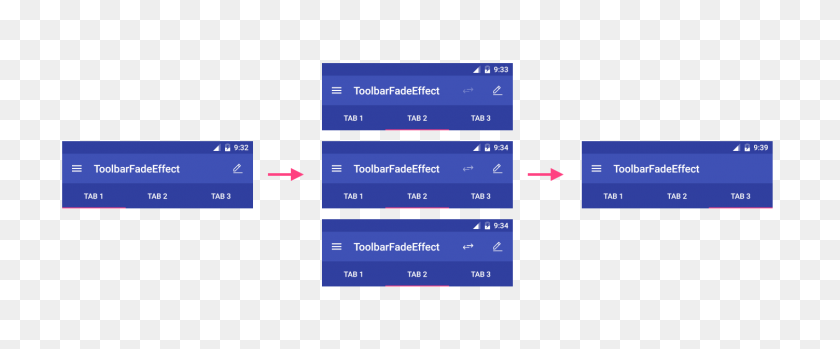 1504x559 Create A Toolbar With Fade Effect In Android - Fade PNG