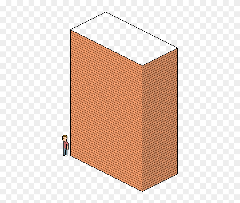 600x650 Create An Isometric Pixel Art Apartment Building In Adobe Photoshop - Brick Texture PNG