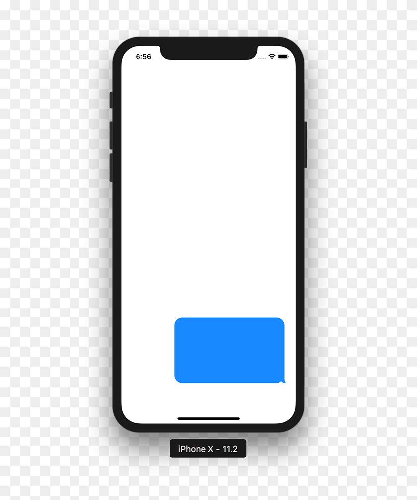 554x948 Creating A Chat Bubble Which Looks Like A Chat Bubble In Imessage - Iphone Text Bubble PNG