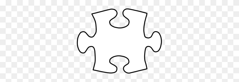 299x231 Creative Autism Puzzle Piece Clip Art Qualified In Classroom - Classroom Clipart Black And White