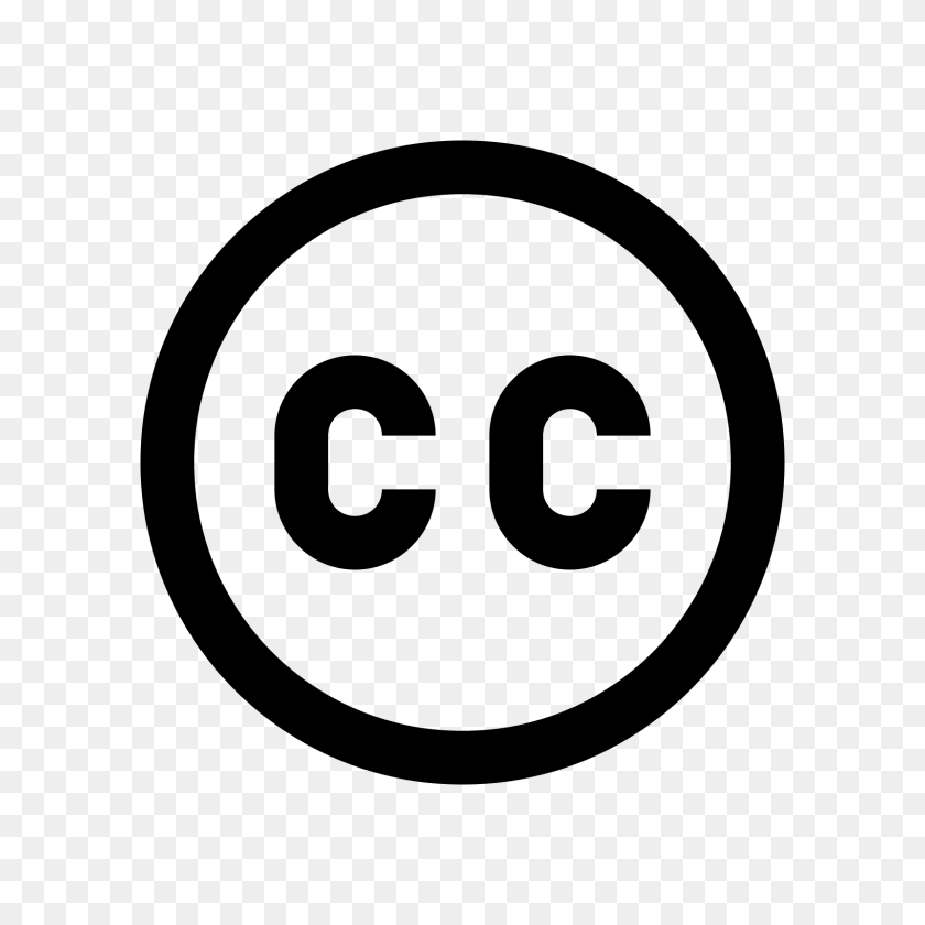 1600x1600 Значок Creative Commons - Творческий Png