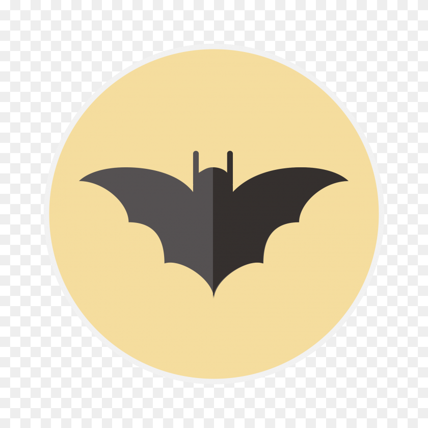 2000x2000 Creative Tail Halloween Bat - Halloween Imágenes Png