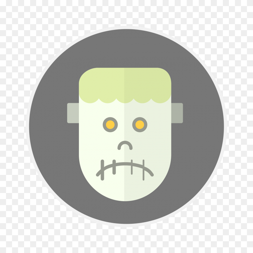 2000x2000 Creative Tail Halloween Zombie - Zombie Face PNG