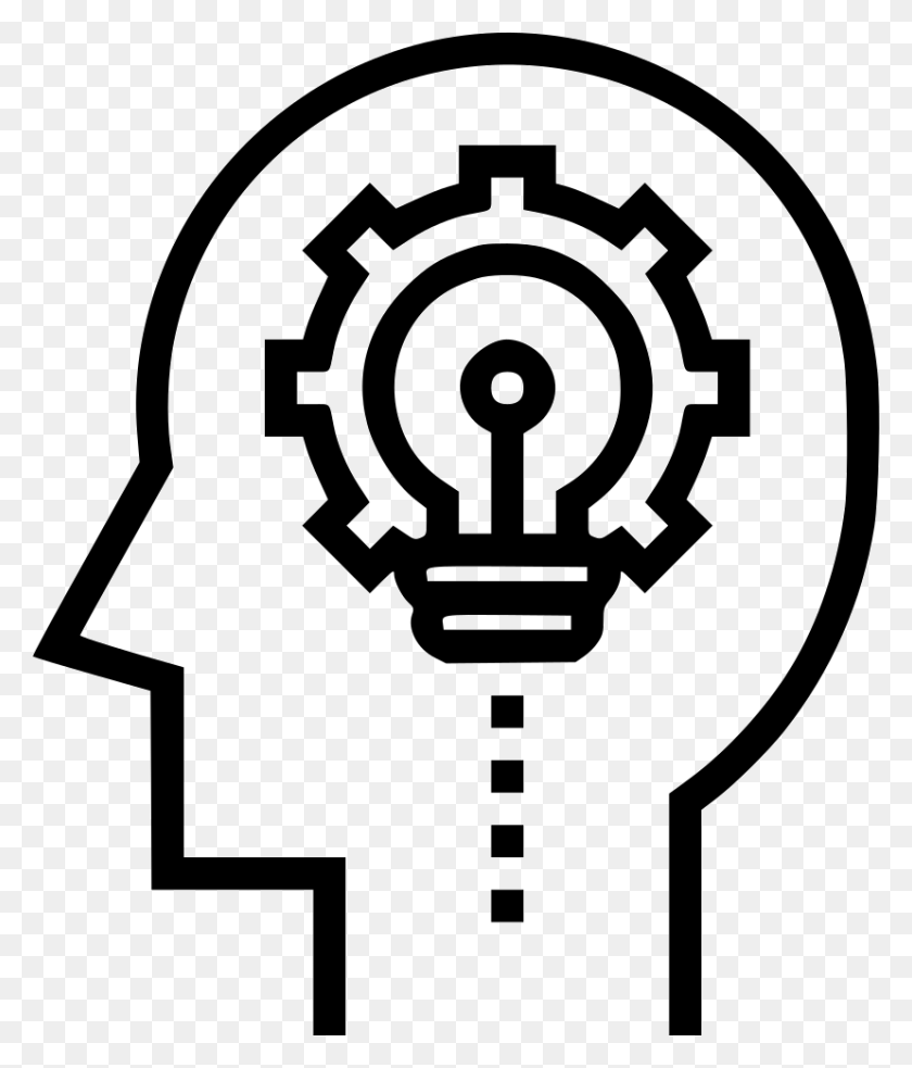 828x980 Creative Thinking Png Icon Free Download - Thinking Icon PNG