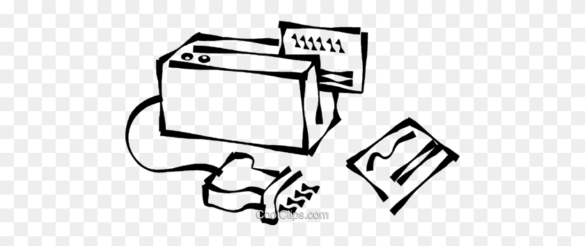 480x294 Credit Card Scanners Royalty Free Vector Clip Art Illustration - Credit Card Clipart