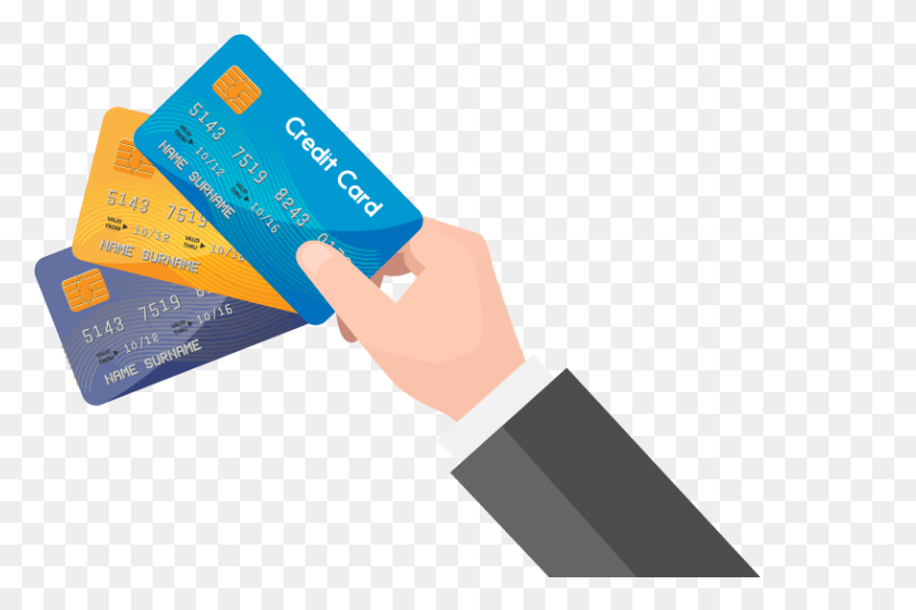 816x524 Credit Card With Low Interest Rate - Credit Card PNG