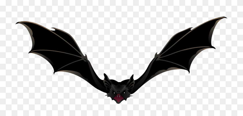 3504x1529 Creepy Bat Png - Creepy PNG