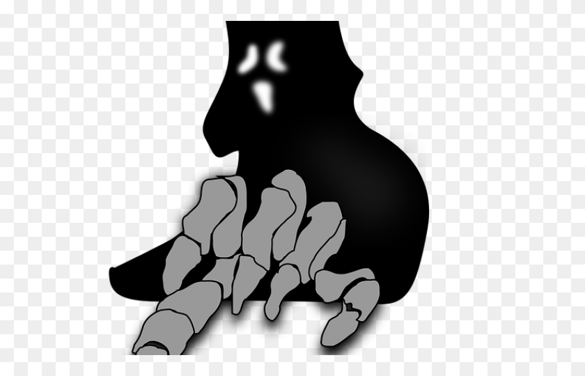 640x480 Creepy Clipart Scary Ghost - Scary Ghost Clipart