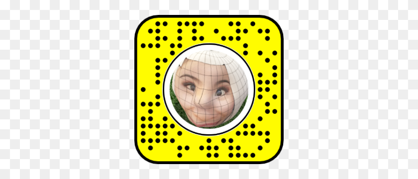 300x300 Creepy Floating Snapchat Lens The Second - Snapchat Hotdog PNG