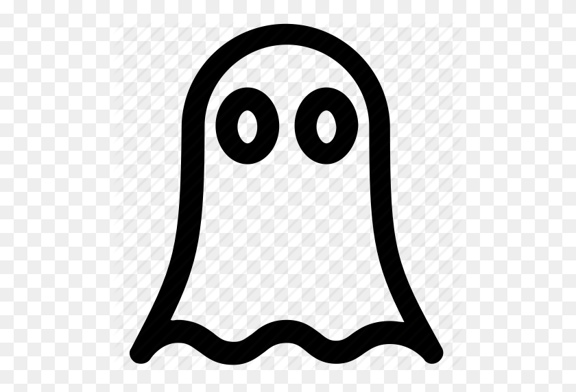 512x512 Espeluznante, Fantasma, Halloween, Paranormal, Aterrador, Espíritu, Icono Espeluznante - Spooky Png