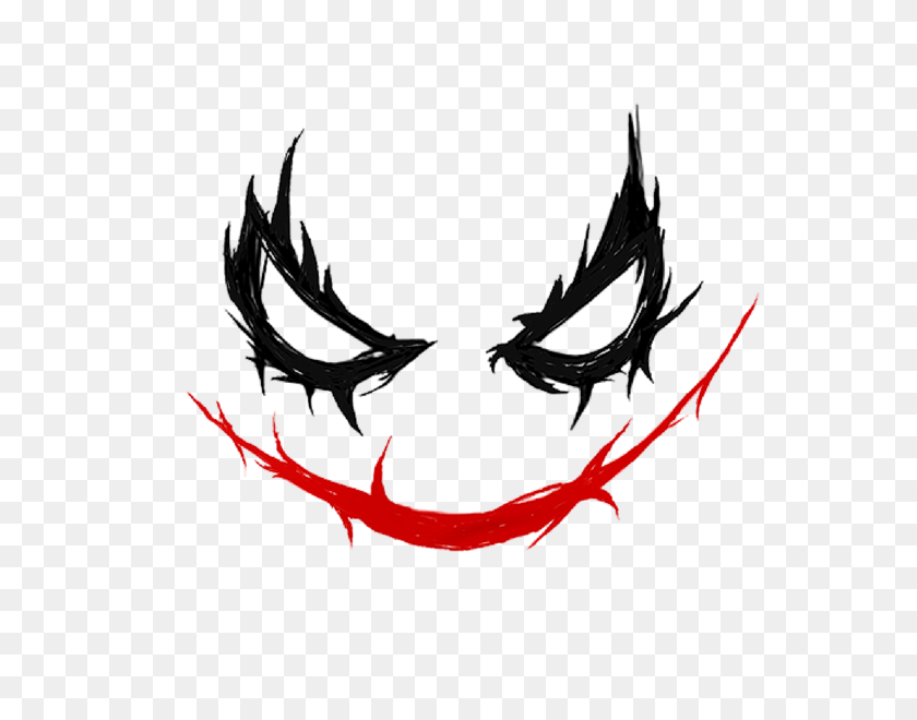 600x600 Creepy Joker Tarjeta De Felicitación Para La Venta - Sonrisa Espeluznante Png