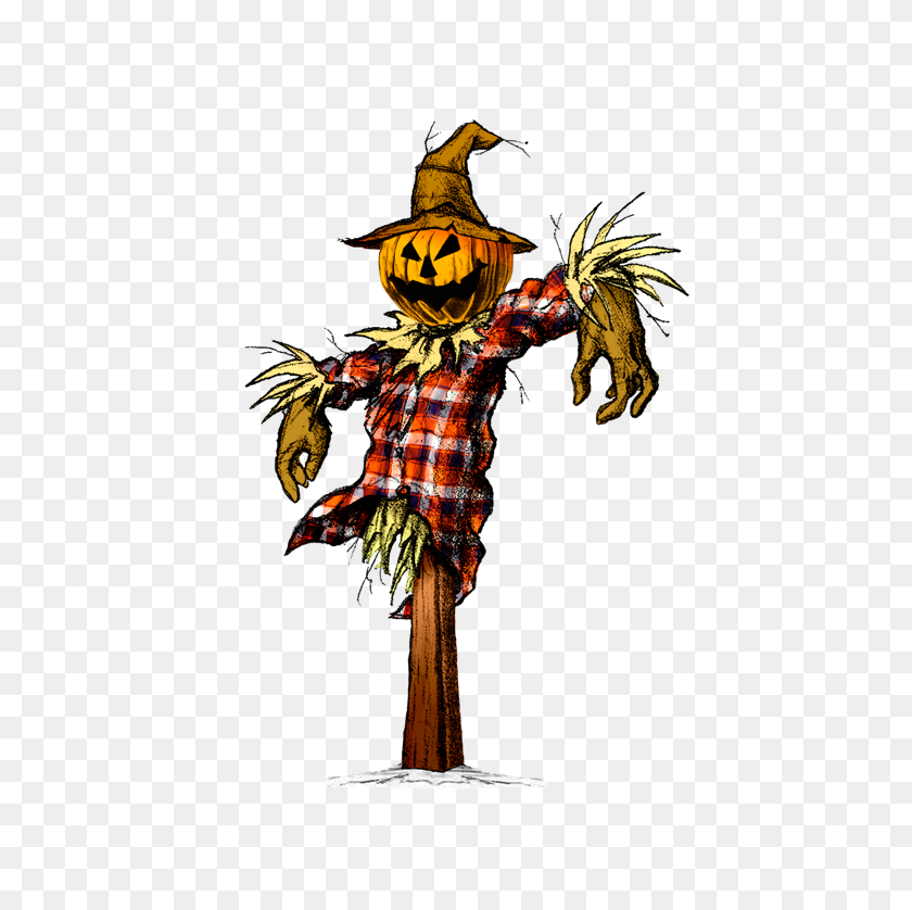 600x778 Espeluznantes Espantapájaros Scary Scarecrow Dibujos Tatuajes - Baseball Threads Clipart