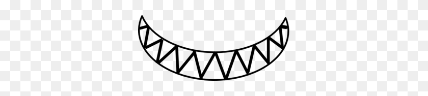 297x129 Creepy Smile Clip Art - Smile Clipart PNG