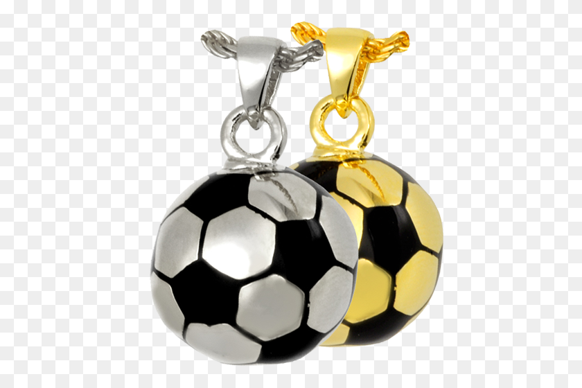 500x500 Cremation Jewelry Soccer Ball Human Cremains Memorial Gallery - Ball And Chain PNG