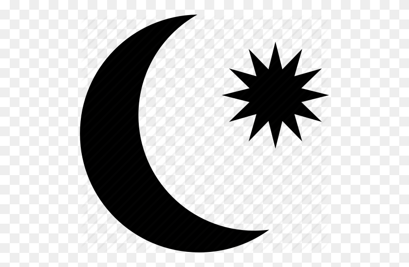 512x489 Crescent, Crescent Moon, Cultures, Islamic, Moon, Mosque, Muslim Icon - Moon Icon PNG