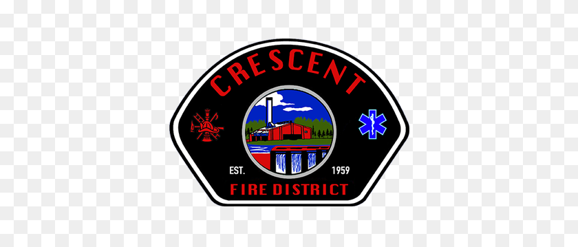 512x299 Crescent Fire District - Fire Department Logo Clipart