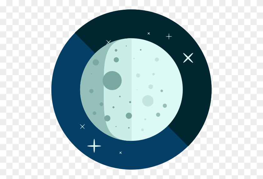 512x512 Crescent Moon Png Icon - The Moon PNG