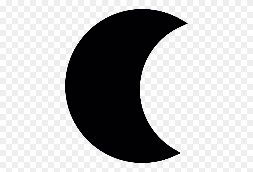 512x512 Crescent Moon Png Icon - Cresent Moon PNG