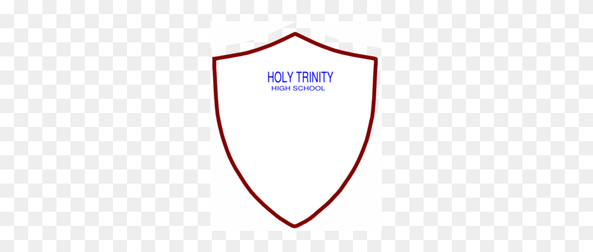 243x297 Crest Border Clip Art - Holy Trinity Clipart