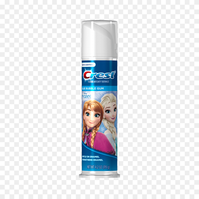 1200x1200 Crest Disney's Frozen Kid's Toothpaste In Minty Breeze - Elsa PNG