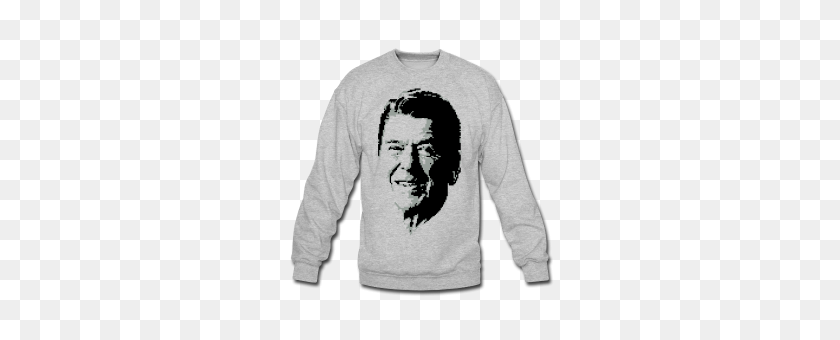 280x280 Crewneck Sweatshirt Clothes Ronald Reagan - Ronald Reagan PNG