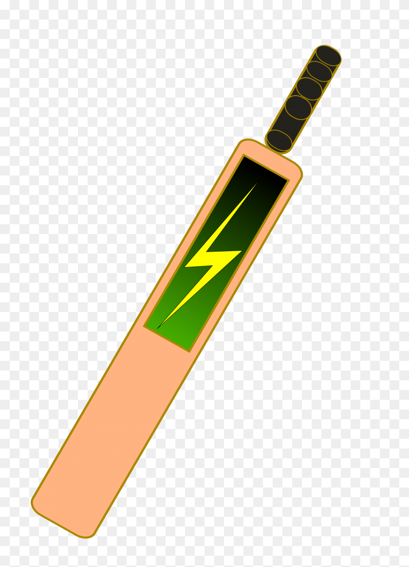2400x3394 Cricket Bat And Ball Clip Art Usbdata - Bat And Ball Clipart