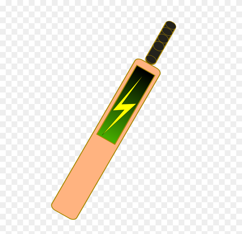 530x750 Cricket Bats Batting Baseball Bats Cricket Balls - Cricket Clipart