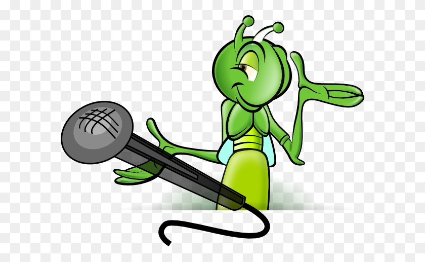 600x457 Cricket Microphone Clip Art - Stand Clipart
