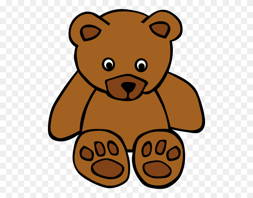 522x597 Cricut Bear, Teddy Bear - Клипарт Для Гибернации