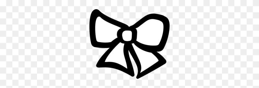 260x227 Cricut Bow Clipart - Minnie Mouse Bow Clipart Black And White