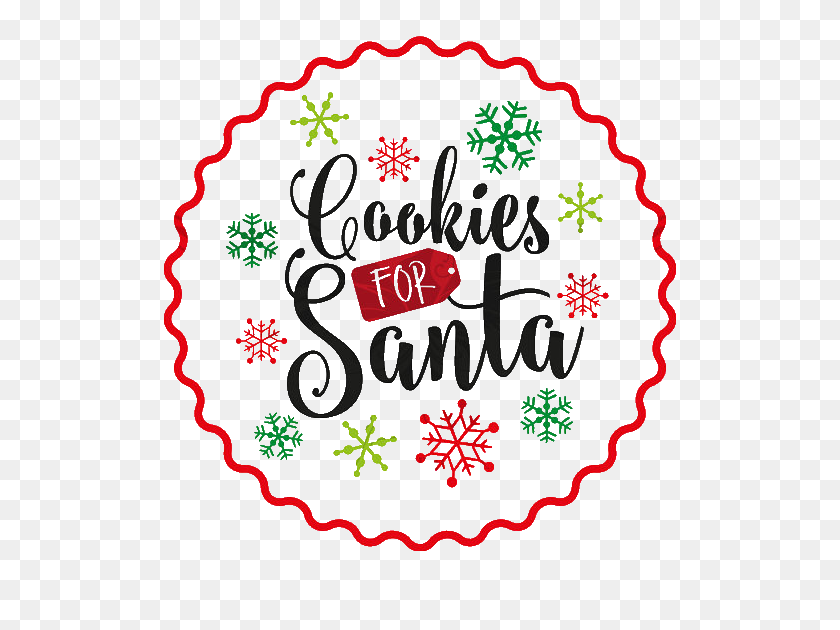 570x570 Cricut Cookies For Santa Or Dropbox Cricut Holidays Christmas - Christmas Cookies PNG
