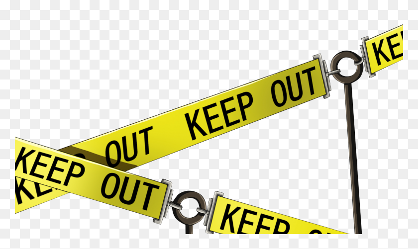 1400x792 Crime Tape Png - Yellow Tape PNG