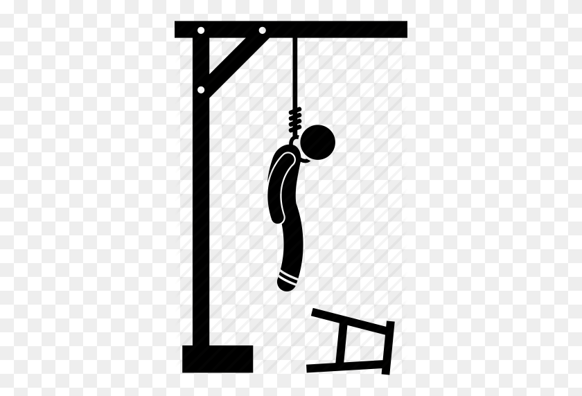 336x512 Criminal, Death, Death Sentence, Execution, Hanging, Man, Penalty Icon - Death PNG