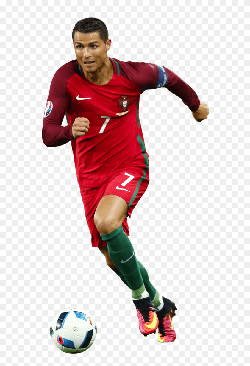 600x1169 Cristiano Ronaldo Png Portugal Ball - Cr7 PNG