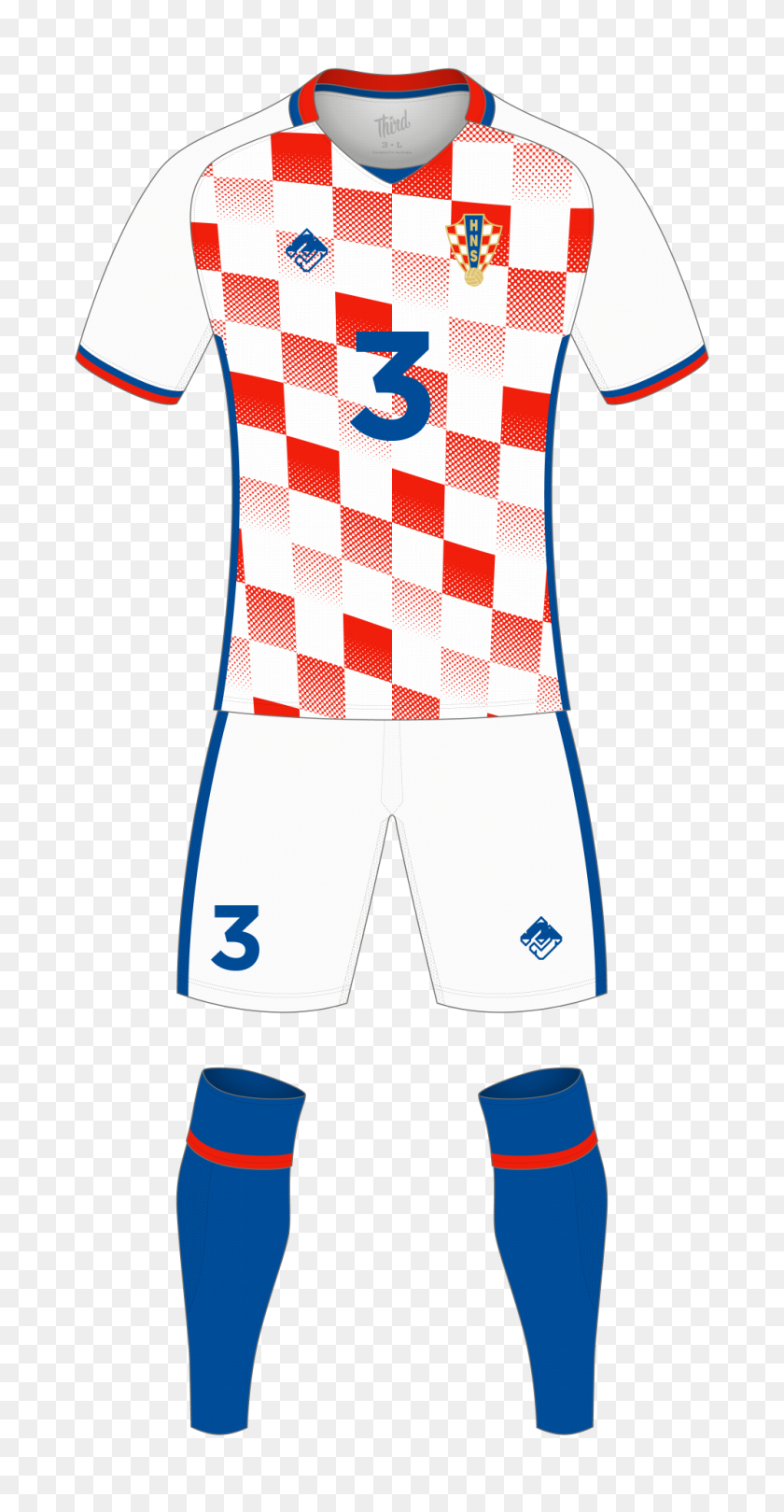 1000x2000 Croatia World Cup Concept Third Sports Design - World Cup 2018 PNG