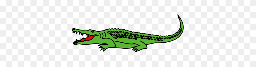 400x160 Crocodile - Crocodile PNG