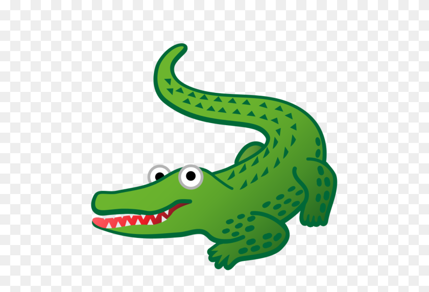 512x512 Крокодил Emoji - Аллигатор Png