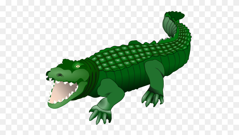 555x416 Crocodile Free Alligator Clipart Clip Art Pictures Graphics - Alligator Clipart