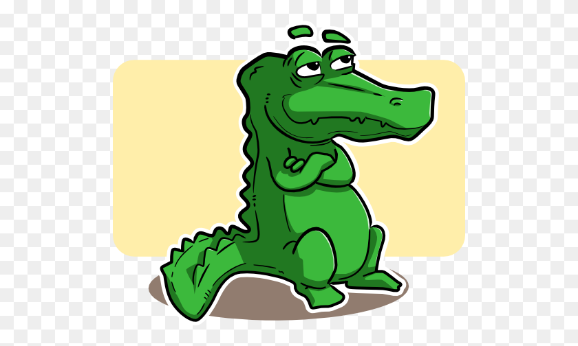 512x444 Crocodile Or Alligator Clipart - Free Alligator Clipart