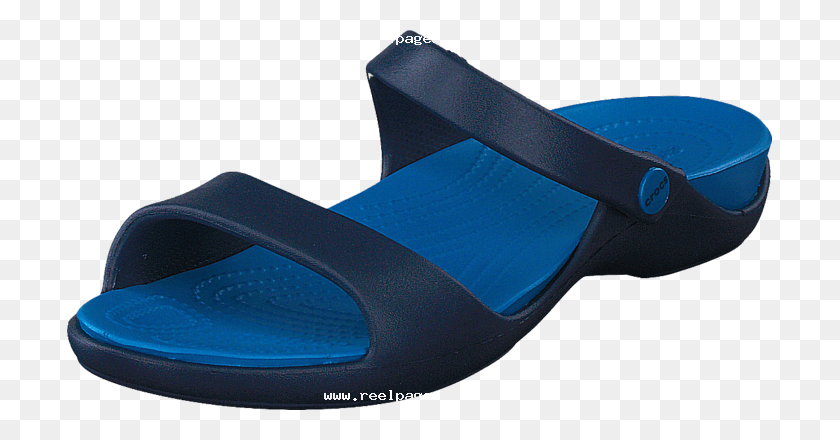 705x380 Crocs Mujeres Cleo V Navyultramarine Mujeres Reelpagesbite - Crocs Png