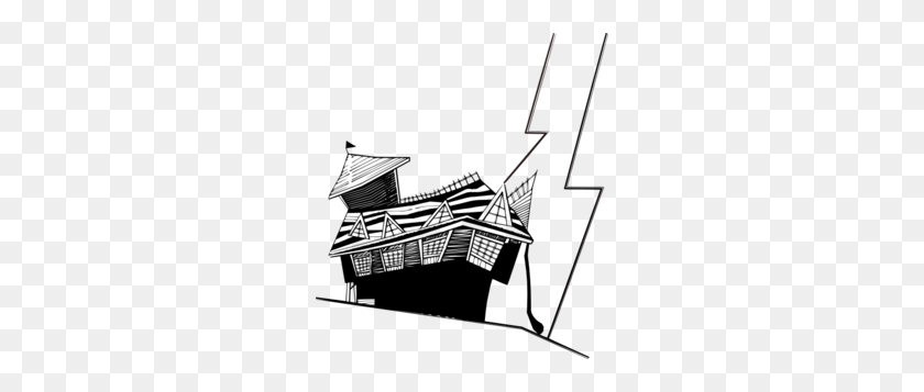 266x297 Crooked House Clip Art - Missile Clipart