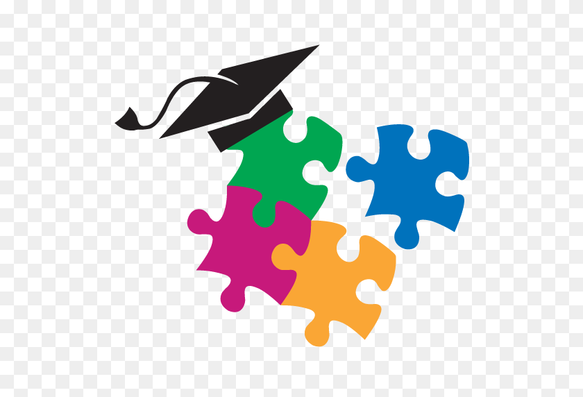 512x512 Cropped Acae Puzzle Tassle Logo Get Me To College - Puzzle PNG