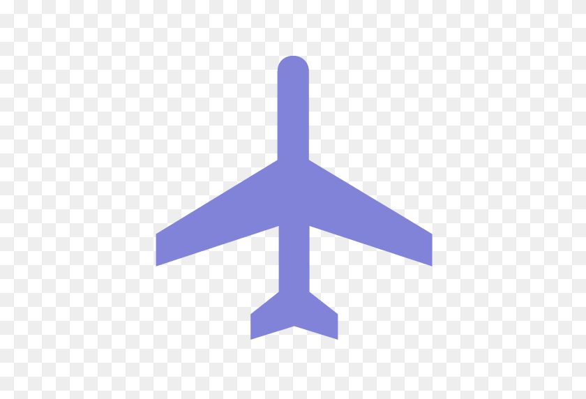 512x512 Обрезанный Значок Самолета Airtn - Значок Самолета Png