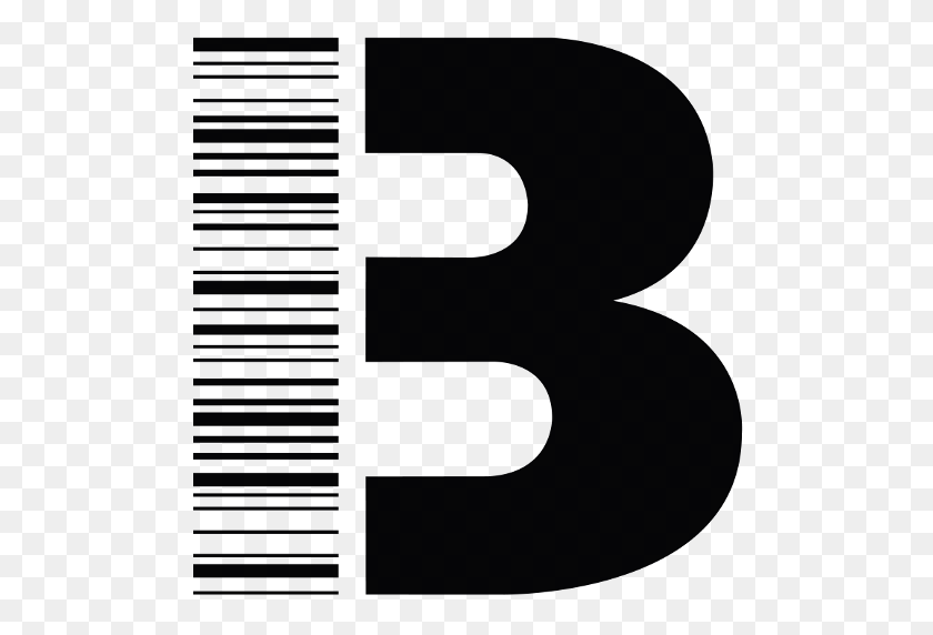 512x512 Cropped Barcode Logo Site Icon Barcode - White Barcode PNG
