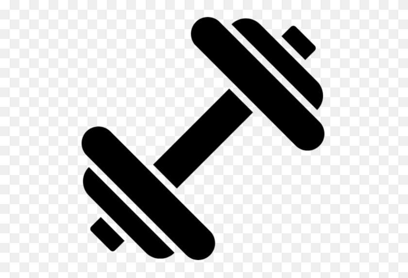 512x512 Cropped Dumbbell Logo Website Thomas Campidell - Dumbbell Clipart PNG
