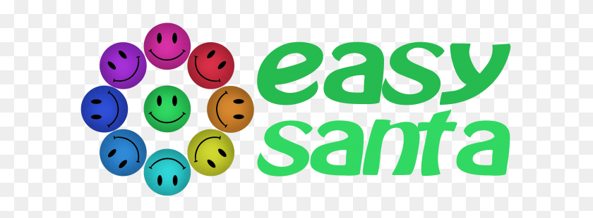 615x250 Обрезанный Логотип Easysanta С Буквами Carita Verde - Буквы Png