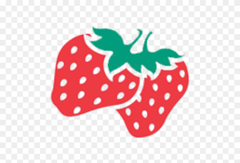 512x512 Cropped Favicon Bc Strawberries - Strawberries PNG