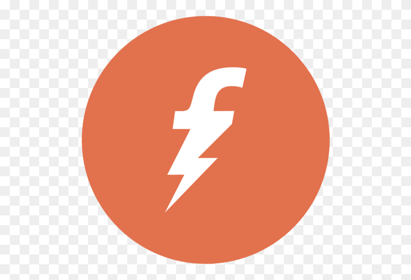 512x512 Обрезанный Логотип Fc В Круге В Блоге В Блоге Freecharge - Круглый Дизайн В Формате Png