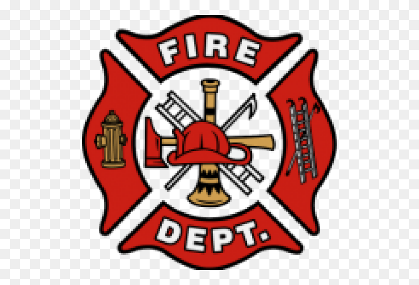 512x512 Cropped Fd Grand Bank Fire Department - Fireman PNG