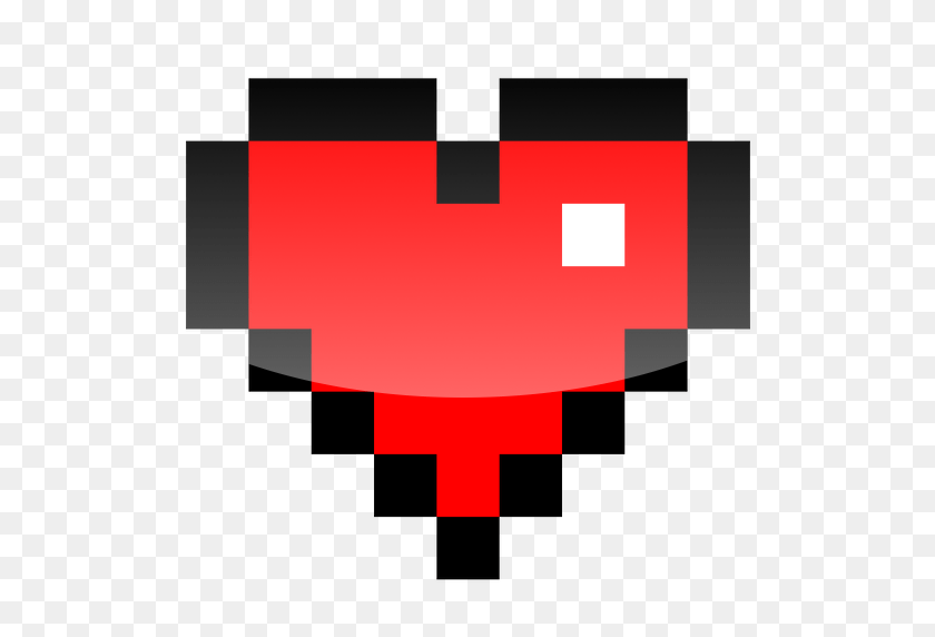 Cropped Heart Two Girls One Blush 8 Bit Heart Png Stunning